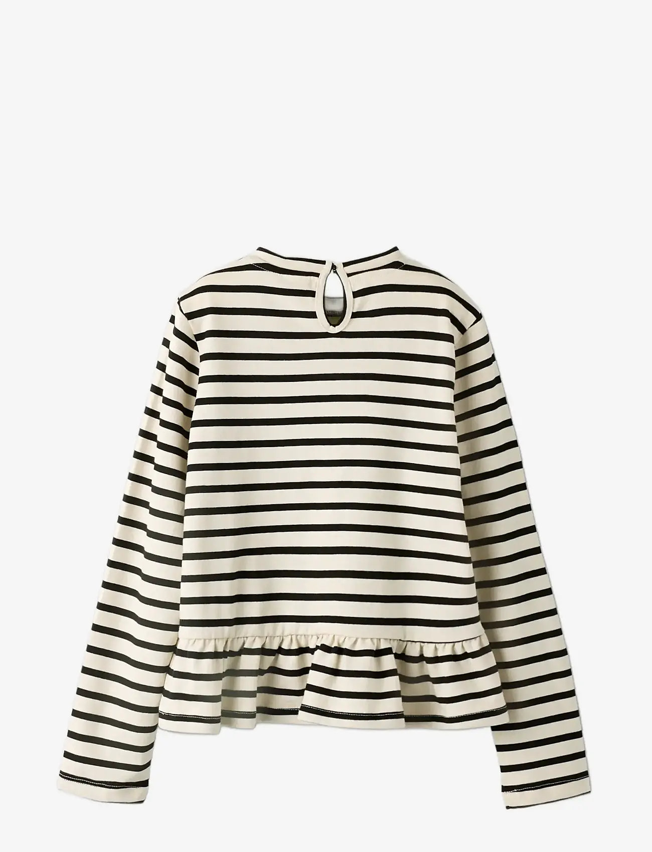 name it - NKFBELLE LS TOP - langærmede t-shirts - cloud dancer - 2