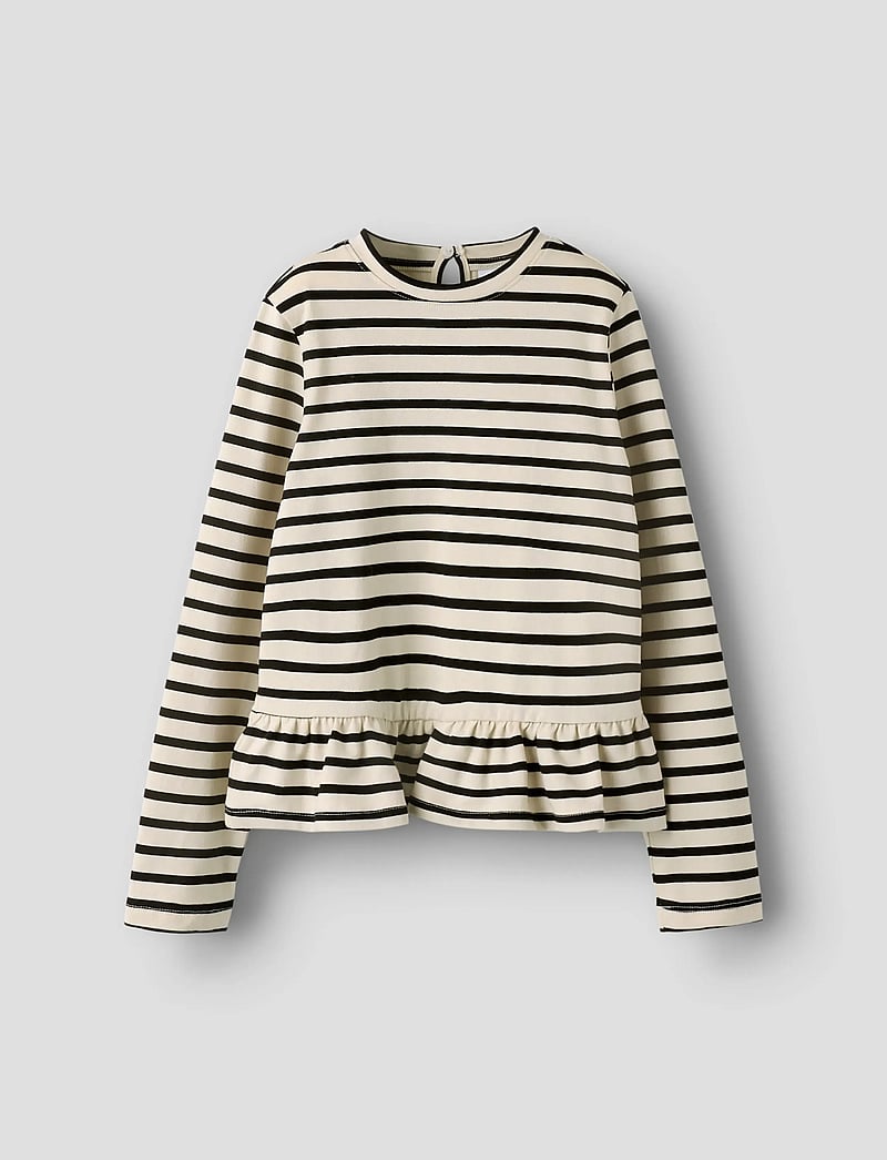 name it - NKFBELLE LS TOP - pikkade varrukatega t-särgid - cloud dancer - 0