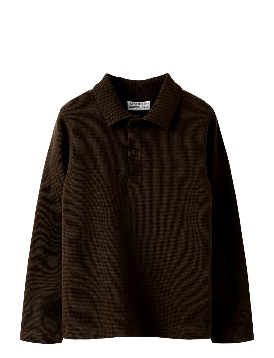 name it - NKMBERTRAM LS POLO - langärmelig poloshirt - delicioso - 1