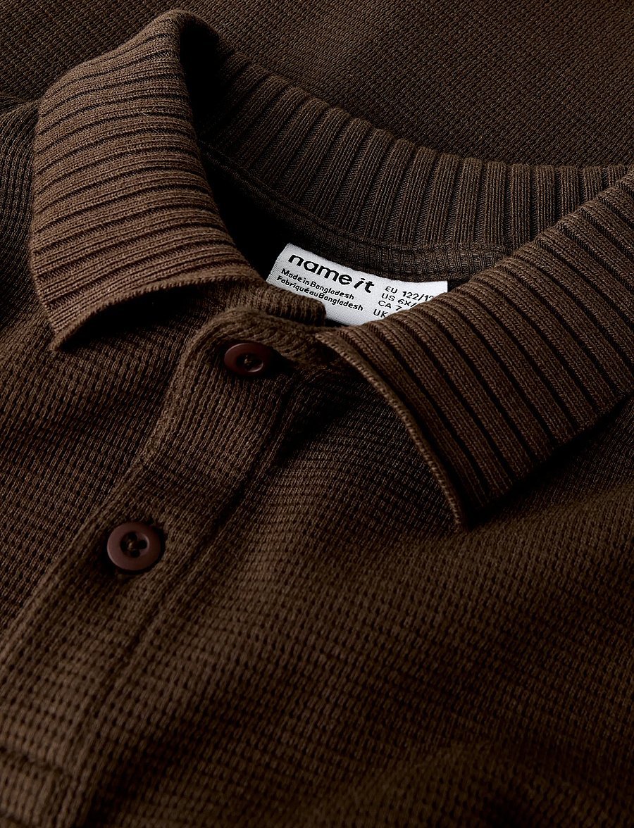 name it - NKMBERTRAM LS POLO - langärmelig poloshirt - delicioso - 3