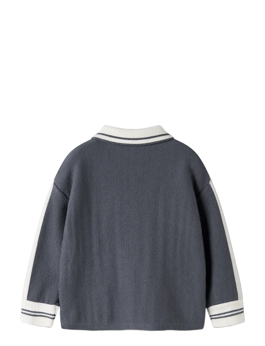 name it - NMMNIMA LS LOOSE POLO KNIT - pikkade varrukatega polod - ombre blue - 1