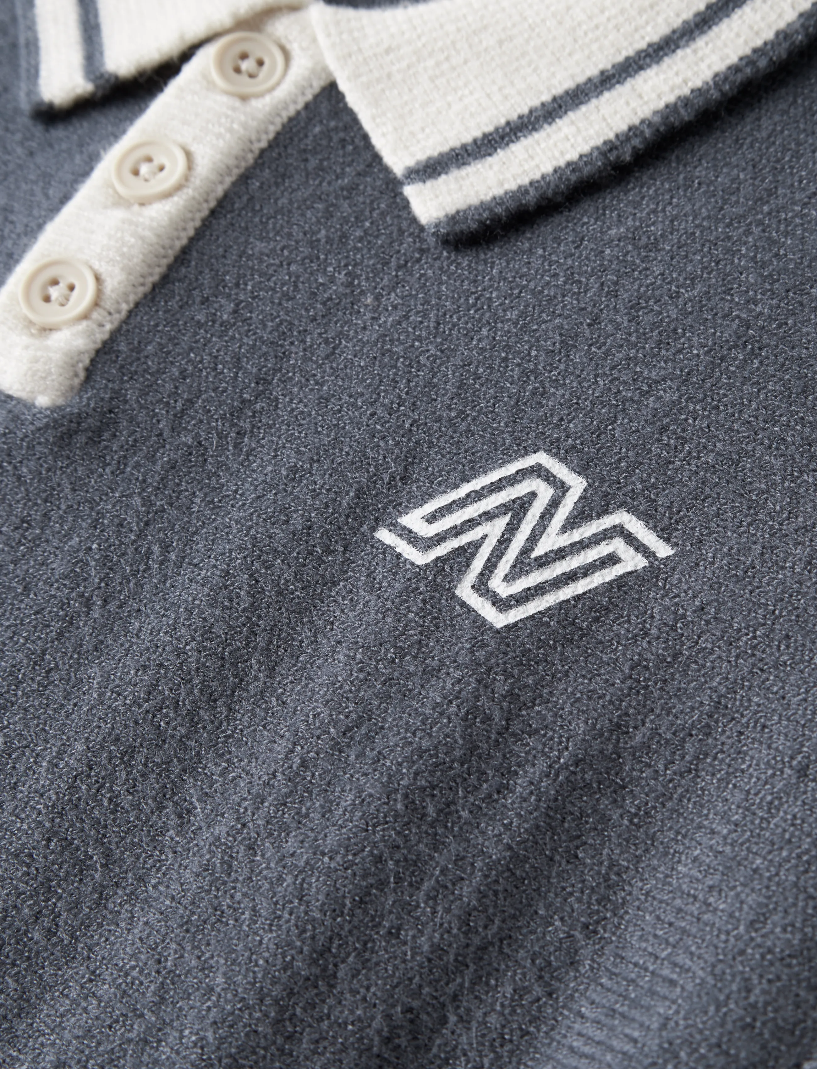 name it - NMMNIMA LS LOOSE POLO KNIT - pikkade varrukatega polod - ombre blue - 2