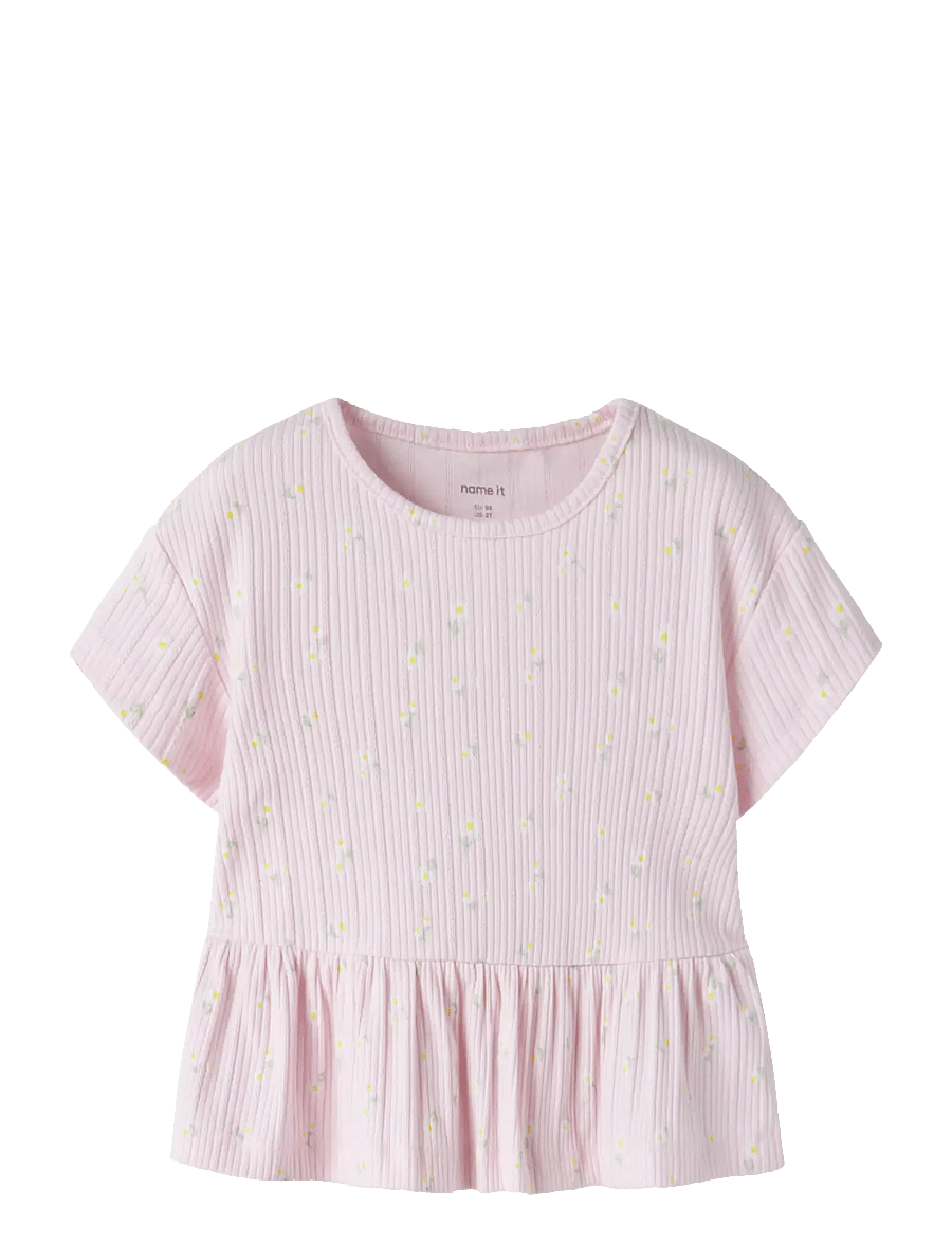 name it - NMFJELLY SS TOP BOX - lühikeste varrukatega t-särgid - cradle pink - 0