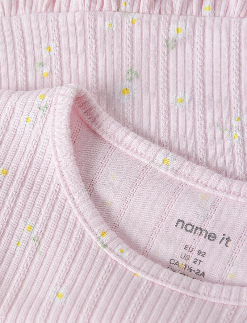 name it - NMFJELLY SS TOP BOX - kortærmede t-shirts - cradle pink - 2