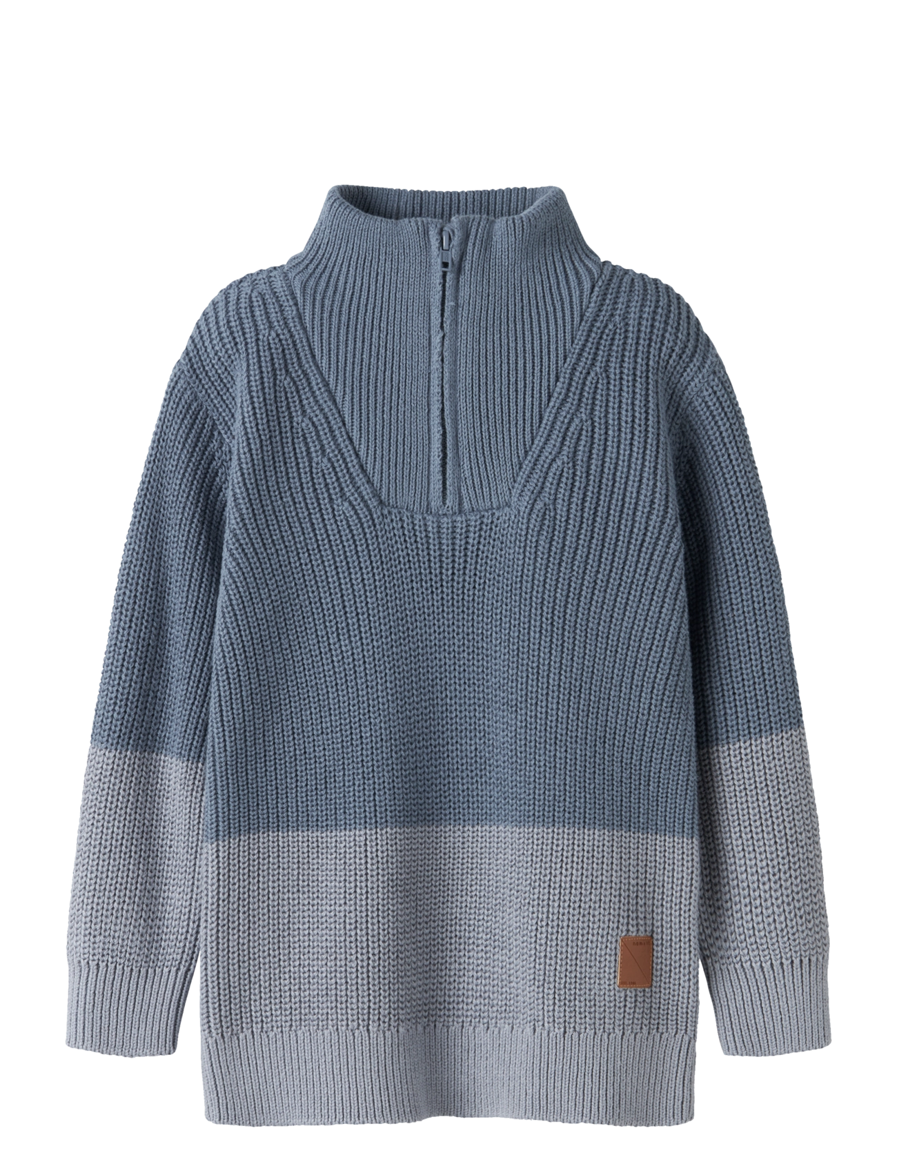 name it NMMNICODEMUS LS HALF ZIP KNIT - Kudumid - BLUE MIRAGE / blue