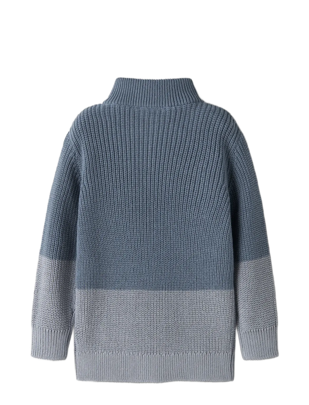 name it - NMMNICODEMUS LS HALF ZIP KNIT - džemprid - blue mirage - 1