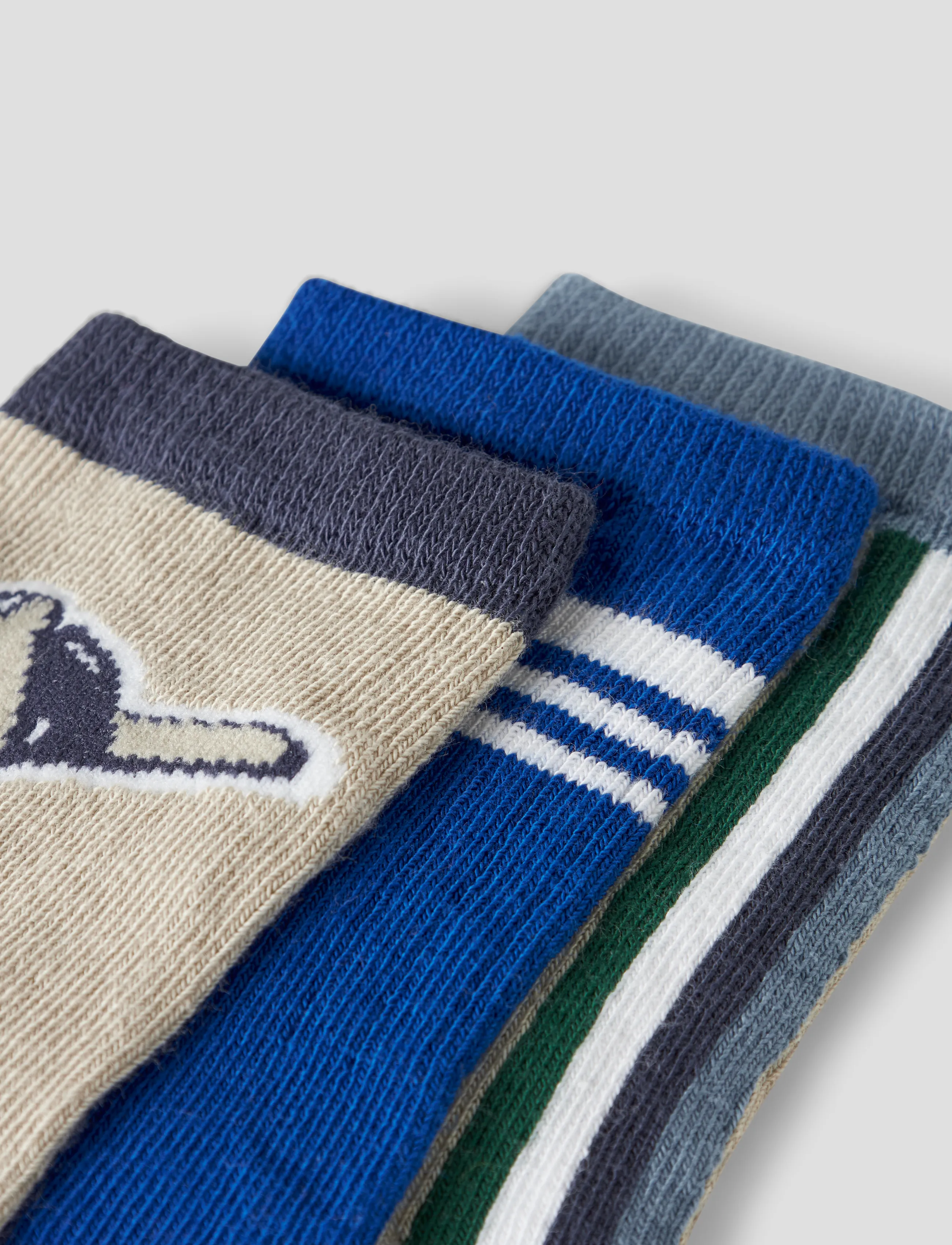 name it - NMMNATHEN 3P SOCK - baby socks - sesame - 3
