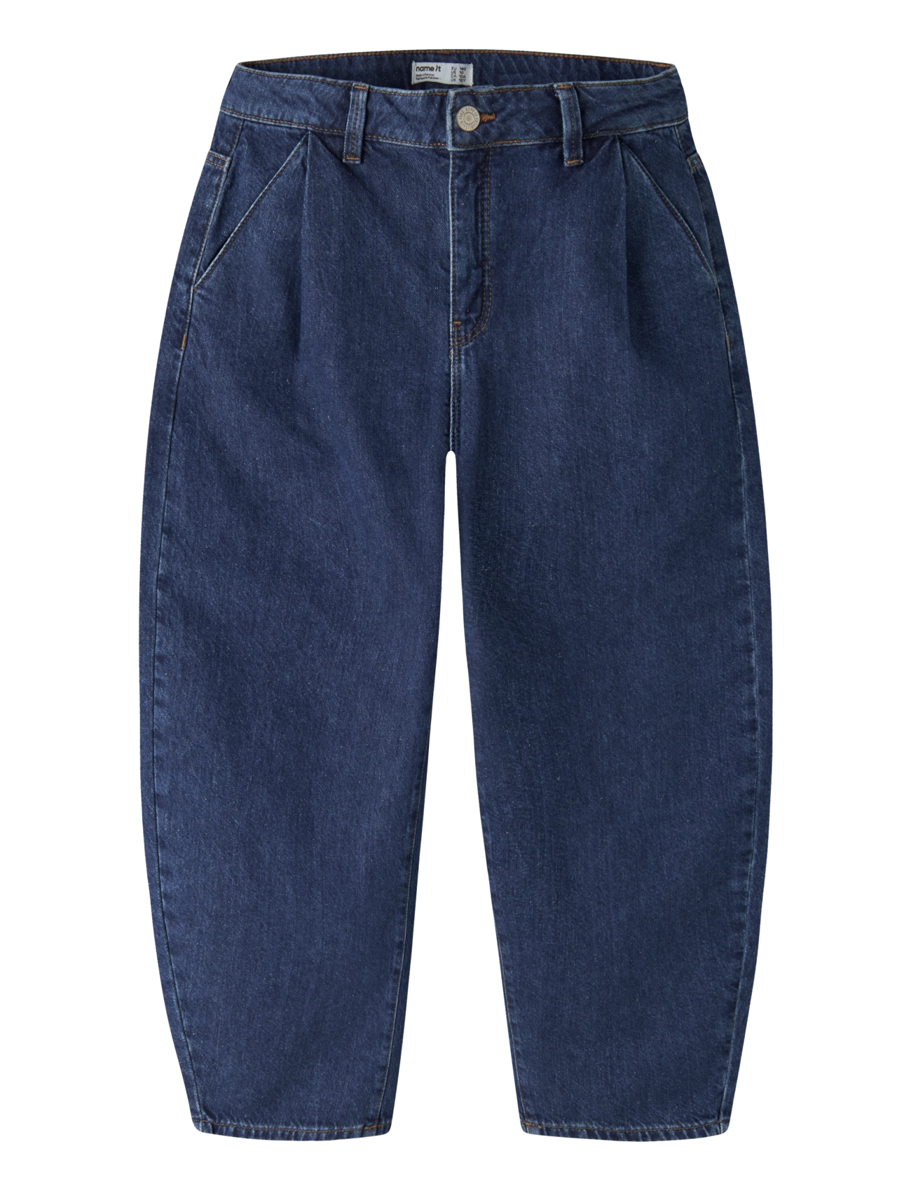 name it NKFBELLA BARREL ANKEL JEANS 1555-MJ - Hosen - MEDIUM BLUE DENIM / blue