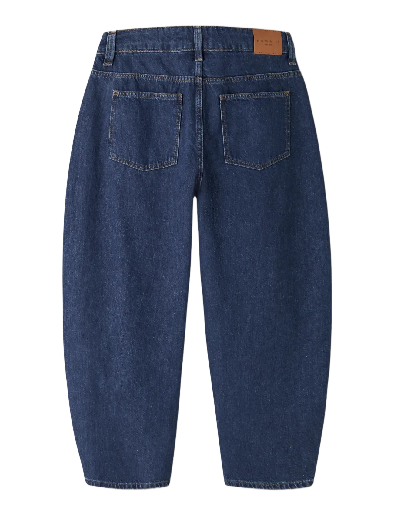 name it - NKFBELLA BARREL ANKEL JEANS 1555-MJ - medium blue denim - 1