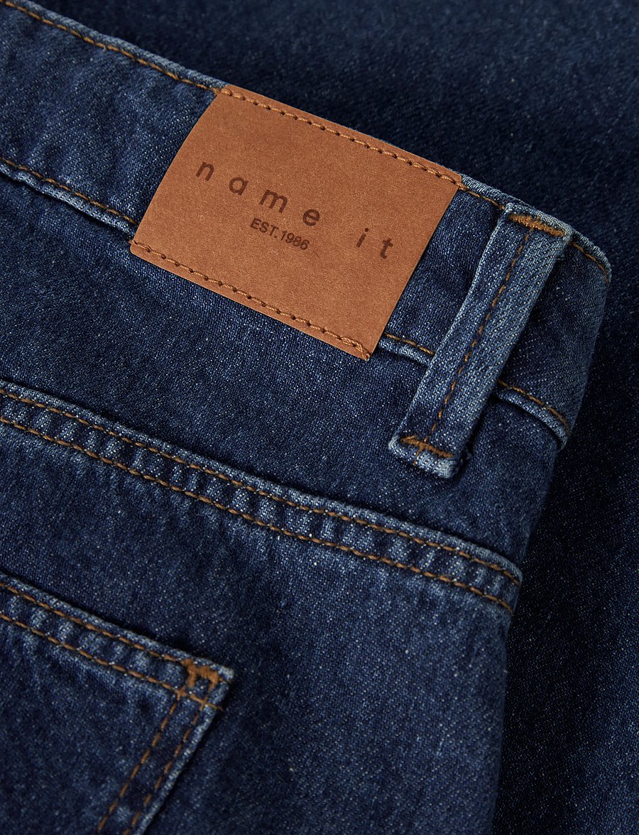 name it - NKFBELLA BARREL ANKEL JEANS 1555-MJ - medium blue denim - 4