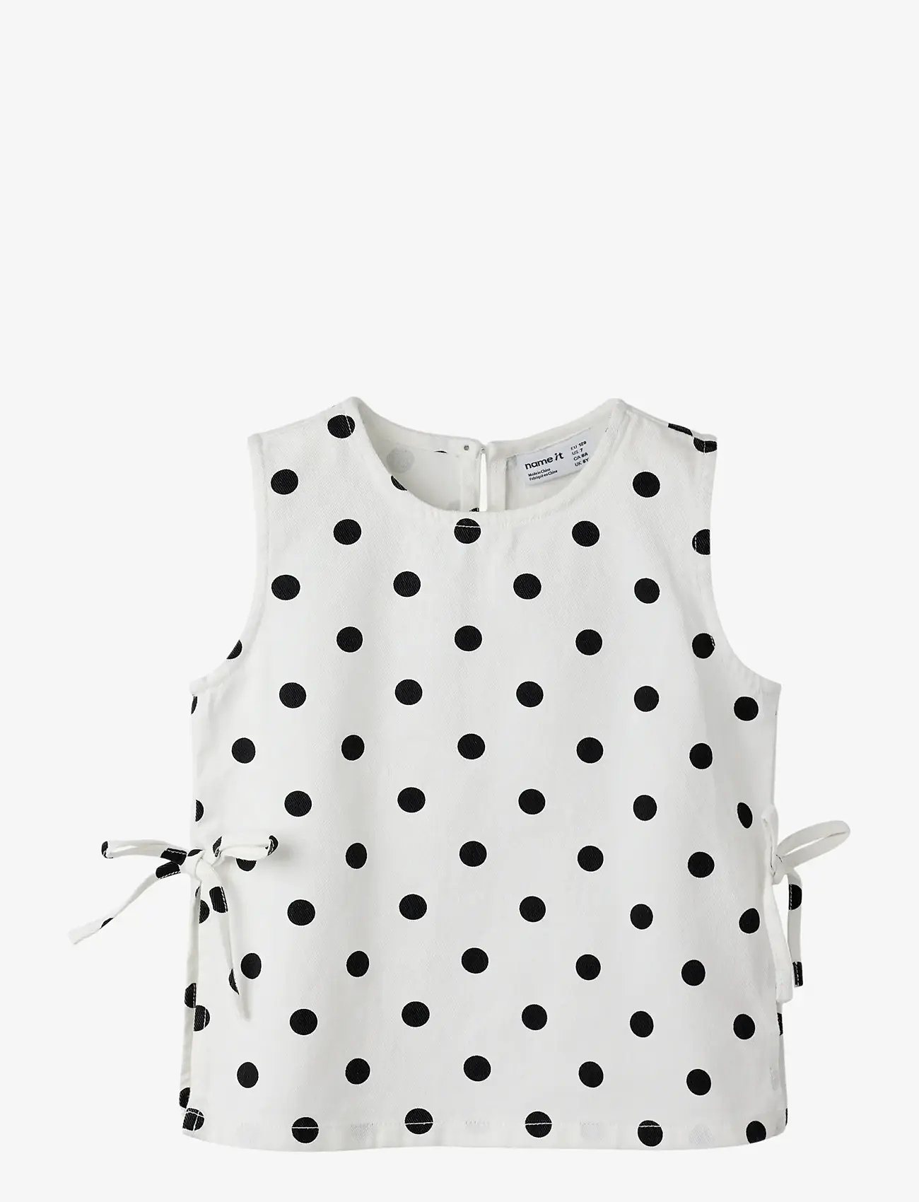 name it - NKFDOT TWI TOP 1559-TD - Ærmeløs undertrøje - antique white - 1