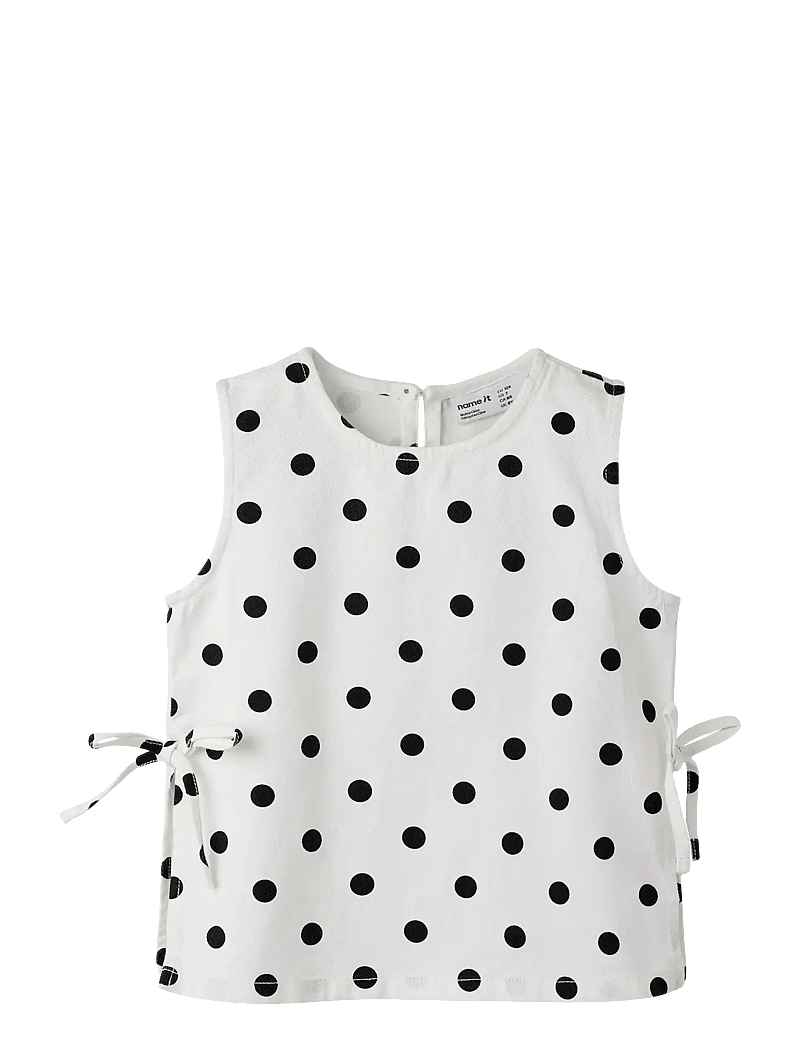 name it - NKFDOT TWI TOP 1559-TD - Ærmeløs undertrøje - antique white - 1