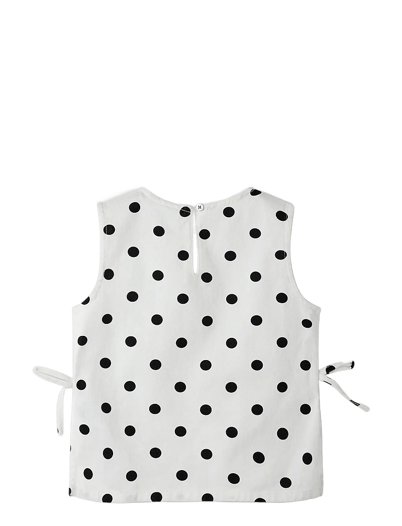 name it - NKFDOT TWI TOP 1559-TD - Ærmeløs undertrøje - antique white - 2