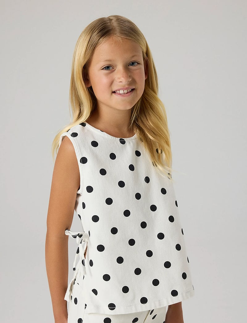 name it - NKFDOT TWI TOP 1559-TD - Ærmeløs undertrøje - antique white - 4