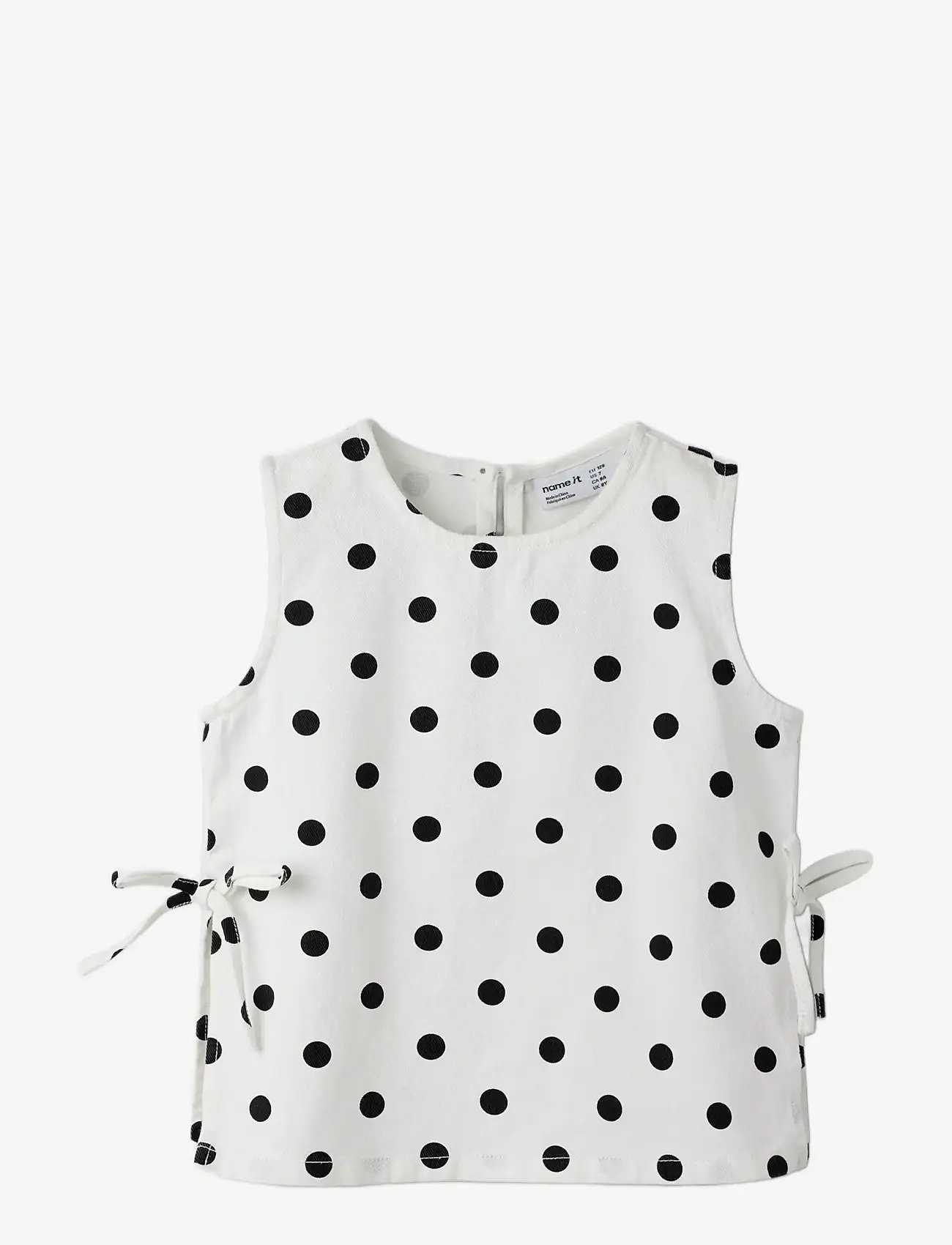 name it - NKFDOT TWI TOP 1559-TD - Ærmeløs undertrøje - antique white - 3