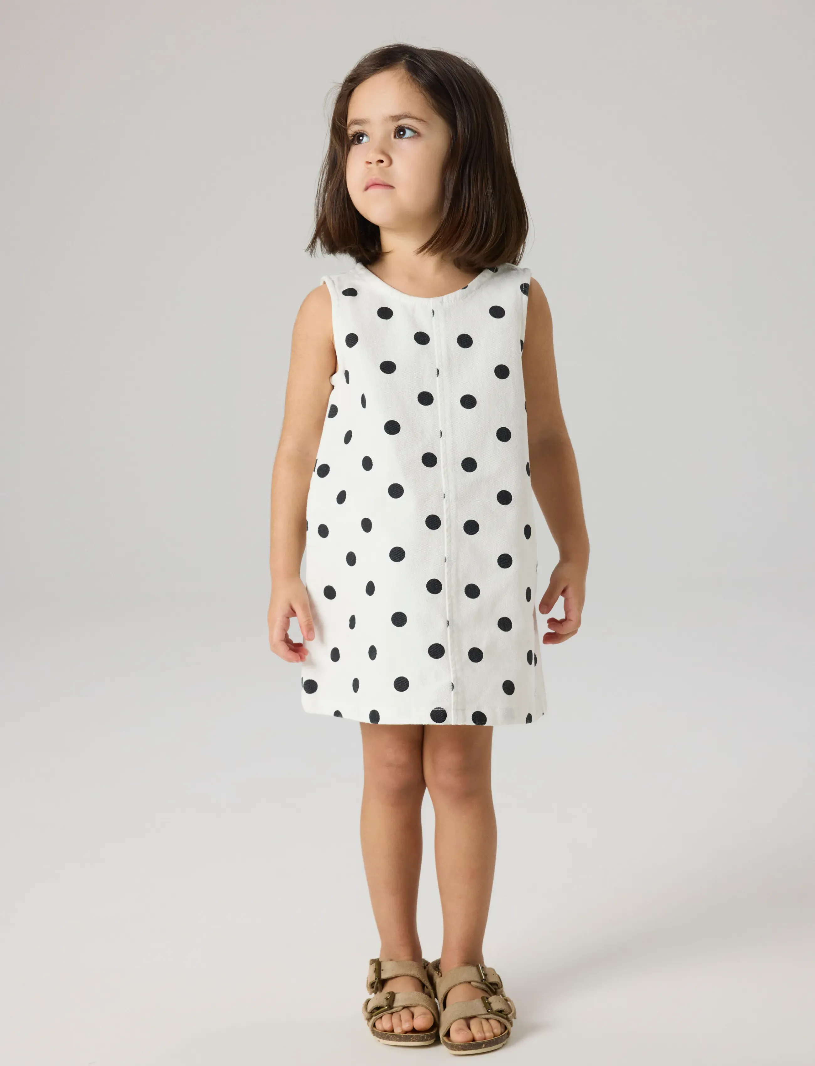 name it - NMFDOT TWI SPENCER 1559-TD - sleeveless casual dresses - antique white - 3