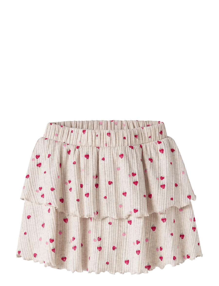 name it - NMFJELLY SKORT BOX - nederdele - peyote melange - 0