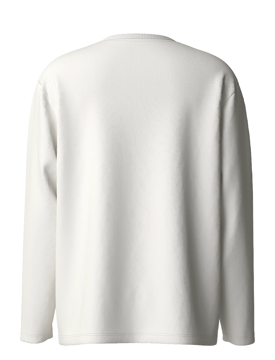 name it - NKMVICTOR LS NREG TOP - langärmelig - cloud dancer - 1