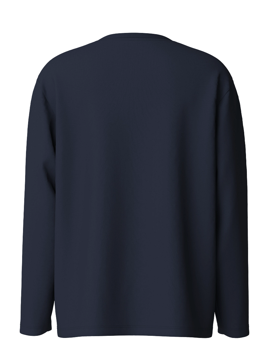 name it - NKMVICTOR LS NREG TOP - långärmade t-shirts - navy blazer - 1