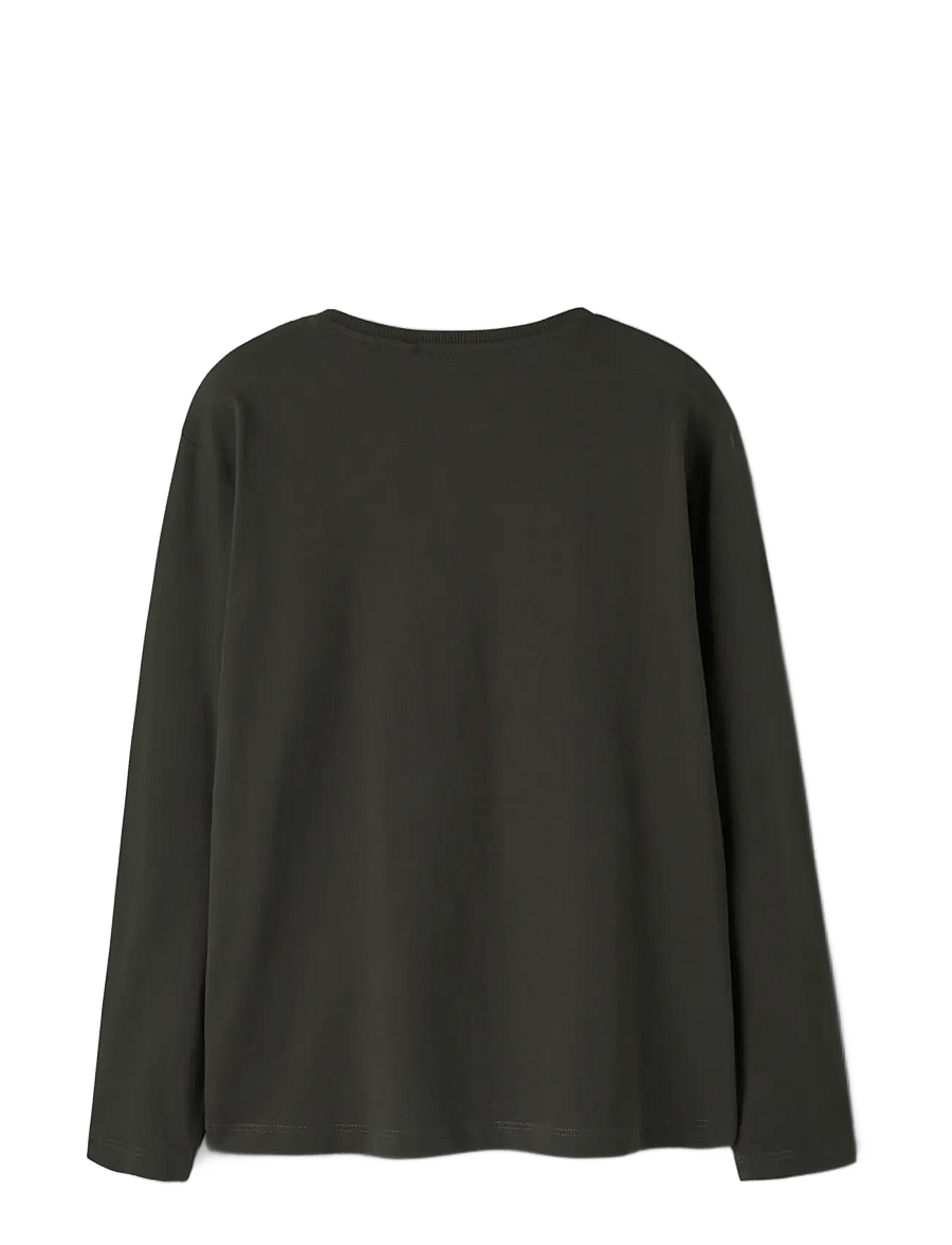 name it - NKMVICTOR LS NREG TOP - pikkade varrukatega t-särgid - peat - 1
