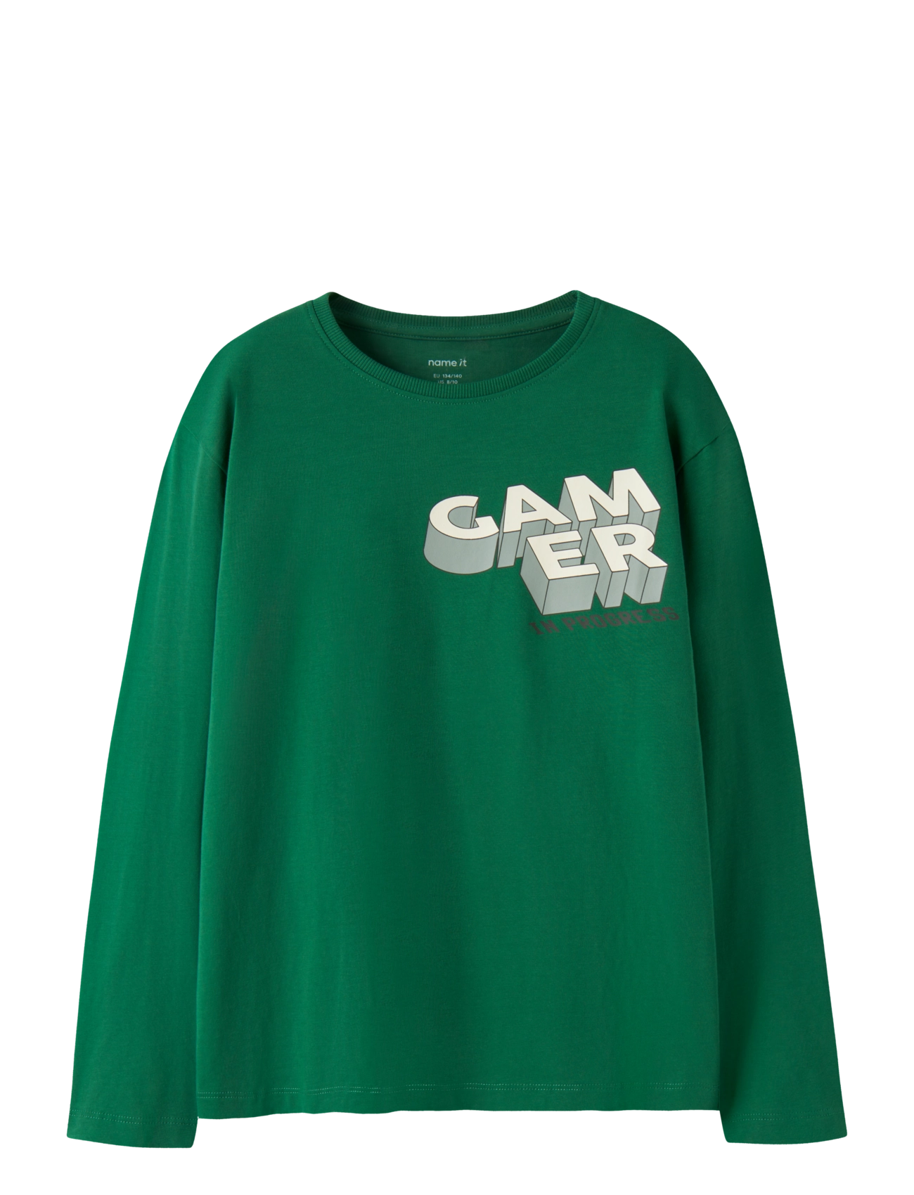 name it NKMVICTOR LS NREG TOP - Topid - VERDANT GREEN / green