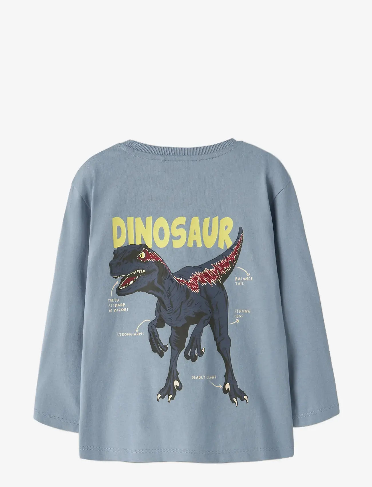 name it - NMMVELIX LS NREG TOP - langærmede t-shirts - ashley blue - 1