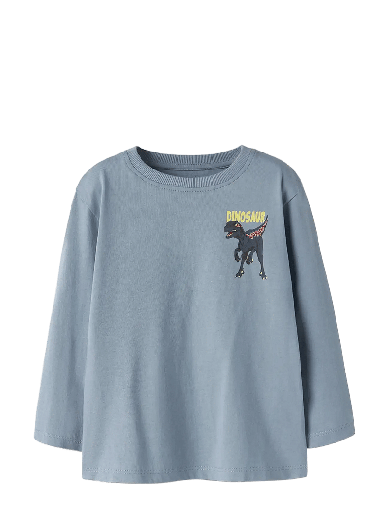 name it - NMMVELIX LS NREG TOP - langærmede t-shirts - ashley blue - 2