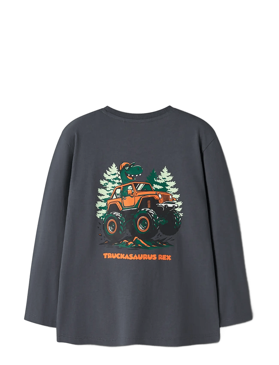 name it - NMMVELIX LS NREG TOP - pikkade varrukatega t-särgid - ombre blue - 1