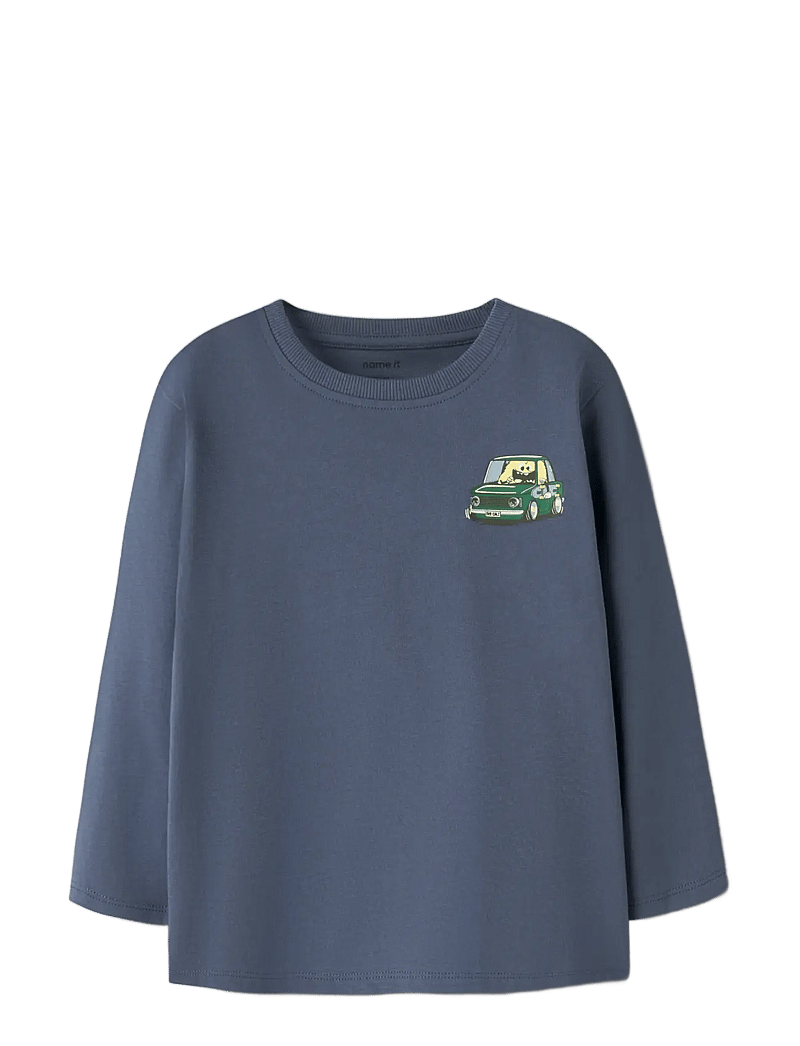 name it - NMMVELIX LS NREG TOP - langærmede t-shirts - vintage indigo - 2