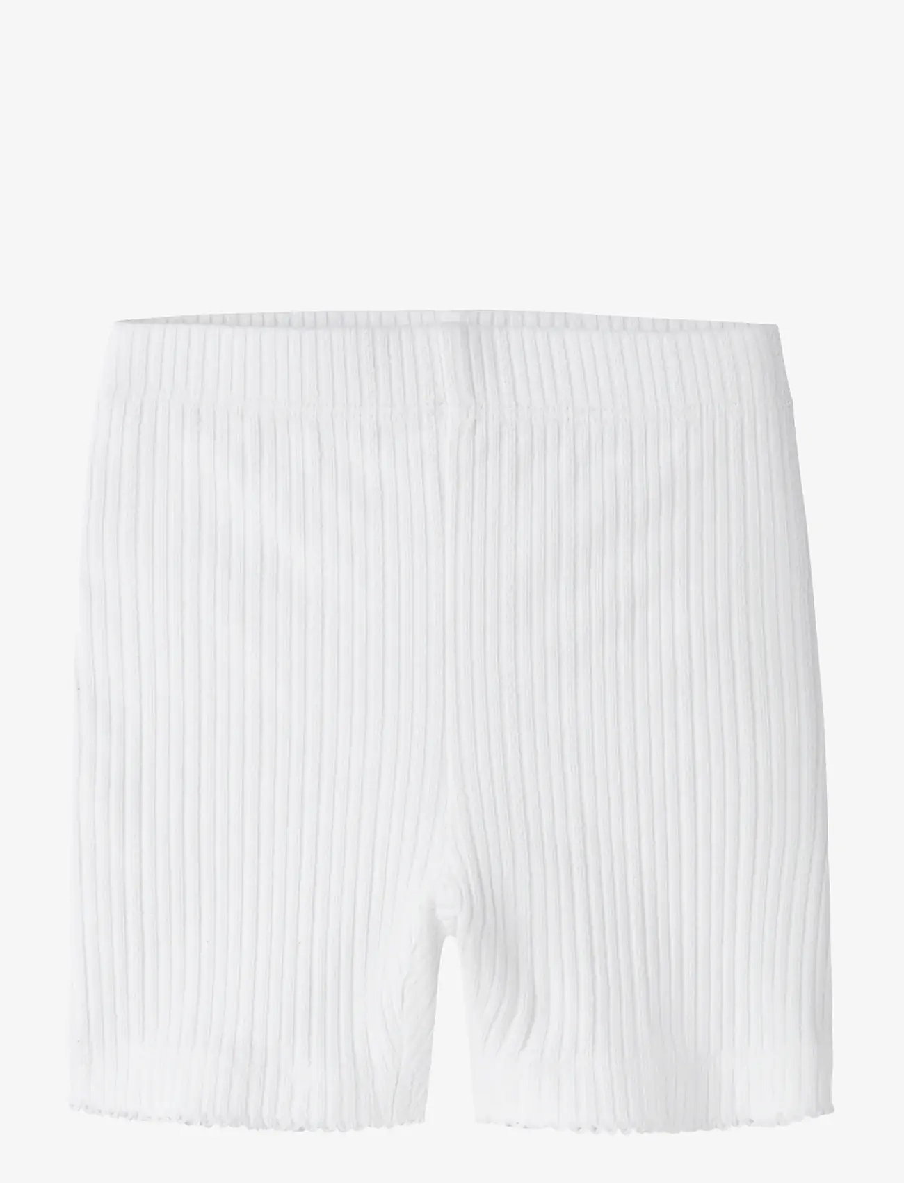 name it - NMFJUDY SLIM BIKER SHORTS - cycling shorts - bright white - 0