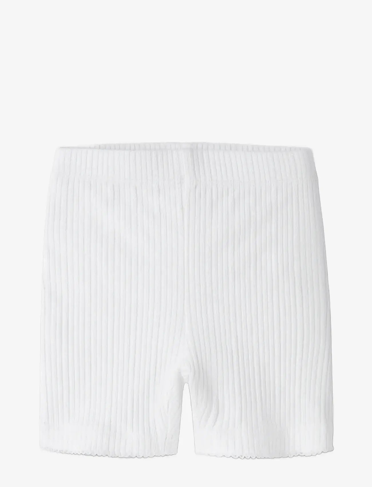 name it - NMFJUDY SLIM BIKER SHORTS - cycling shorts - bright white - 1