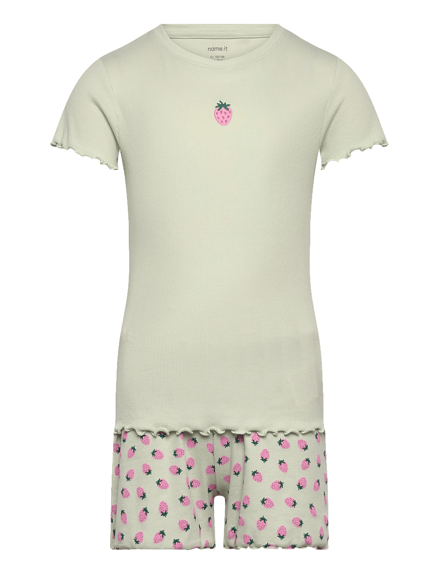 name it - NMFVIVEMMA SS SET - sets mit kurzärmeligem t-shirt - pale aqua - 0
