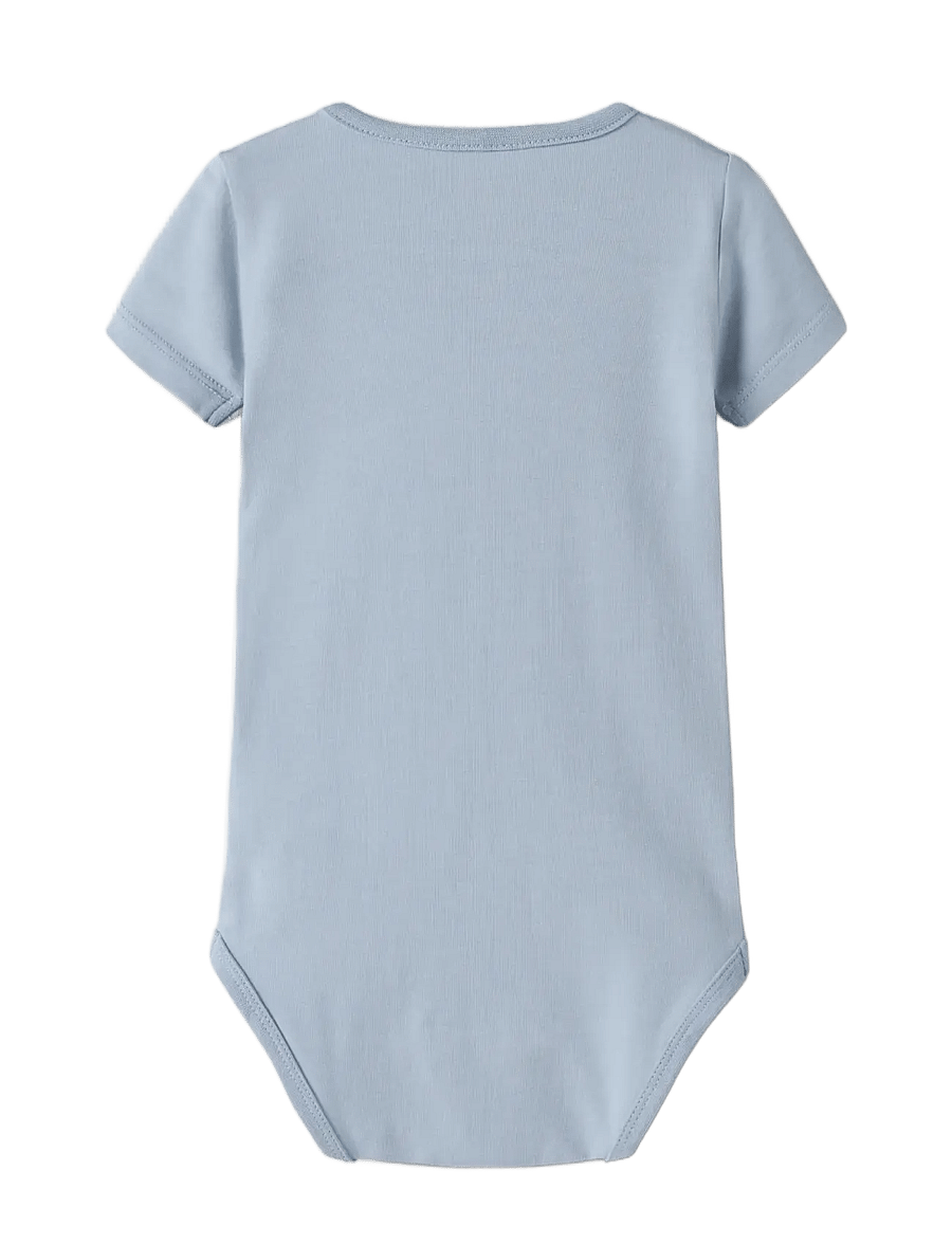name it - NBMJENSEN SS BODY BOX - lyhythihaiset bodyt - blue fog - 1