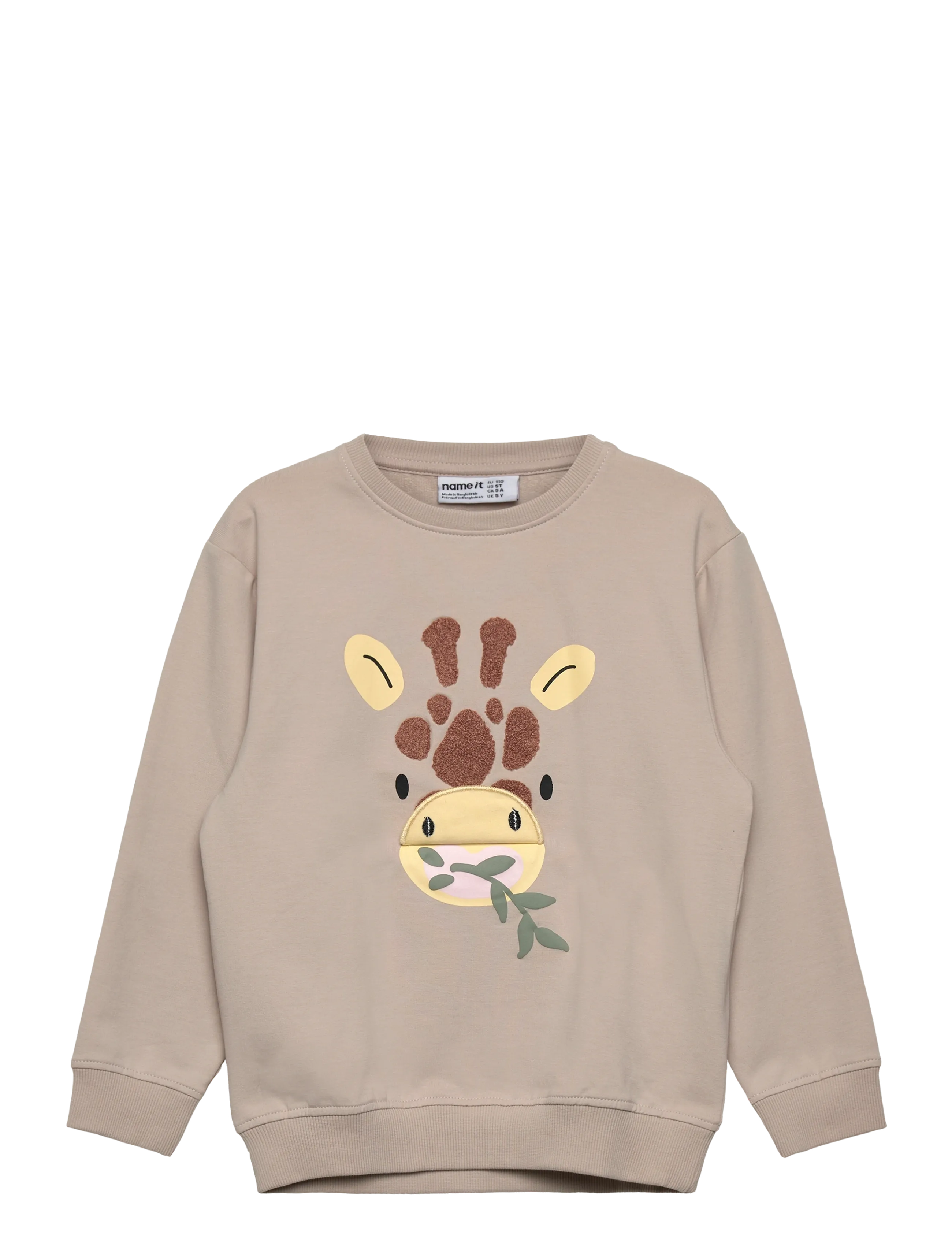 name it - NMMHOLE LS NREG SWEAT UNB - sweatshirts - chateau gray - 2