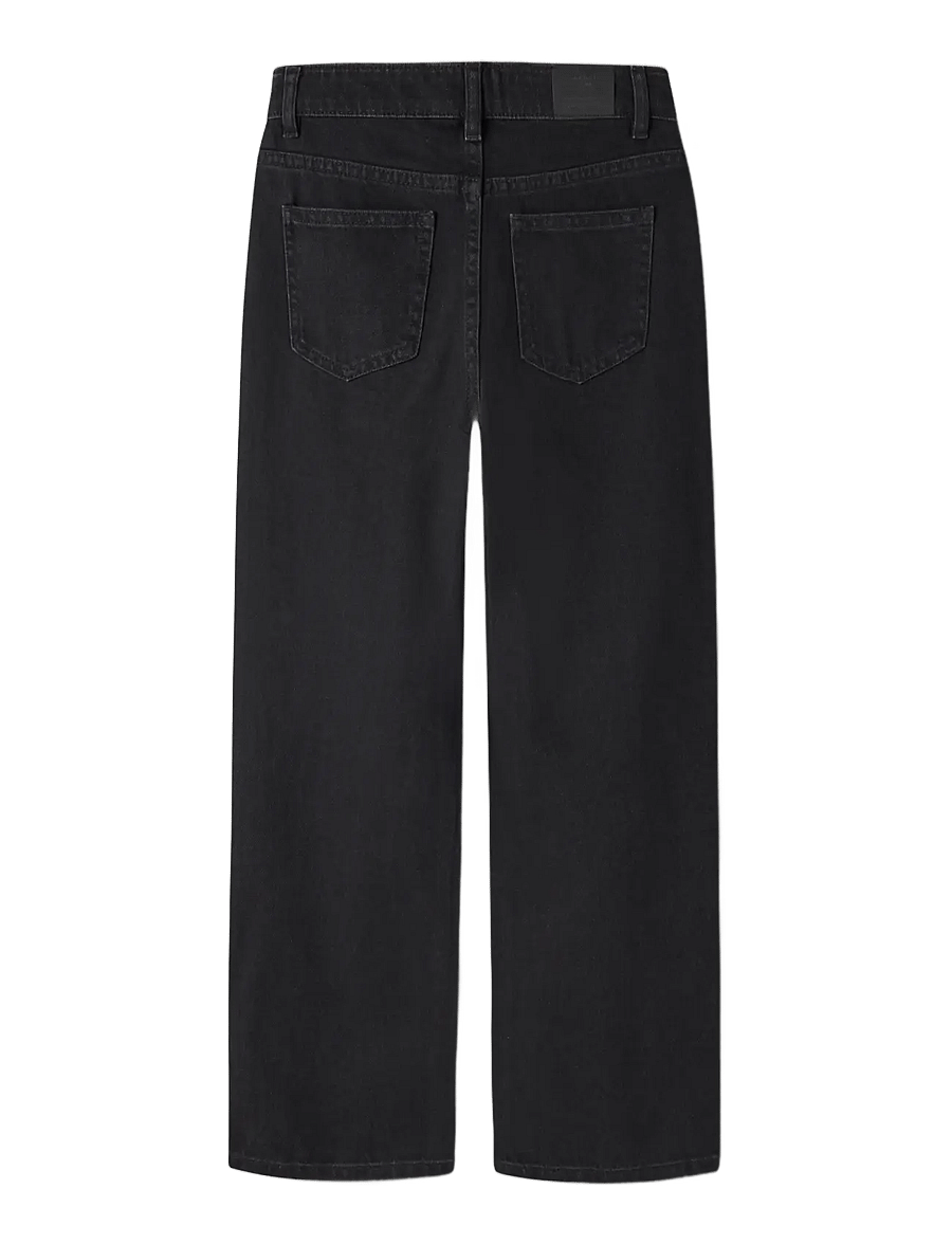 name it - NKFROSE ST RHINESTONE JEANS 3366-BP - regular jeans - black denim - 1