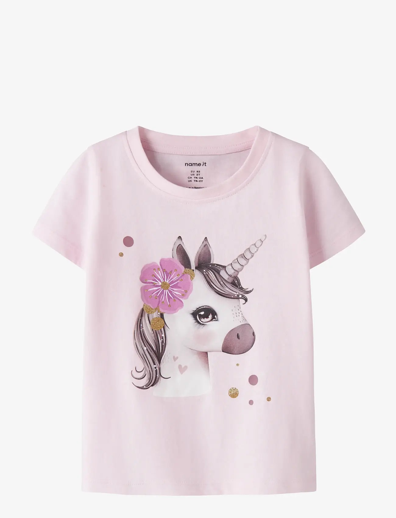name it - NMFJALISARA SS TOP - kortärmade t-shirts - cradle pink - 0