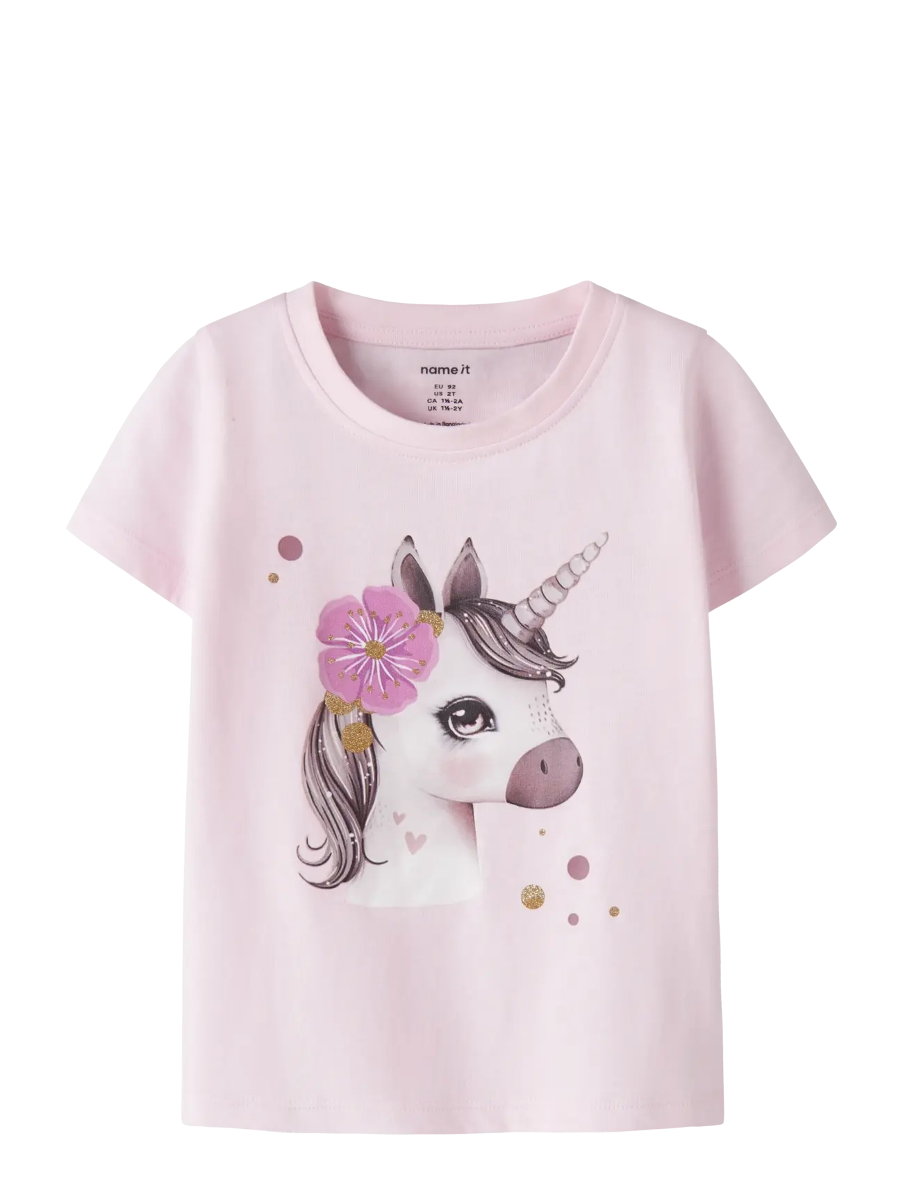 name it NMFJALISARA SS TOP - Klær - CRADLE PINK / pink/rose