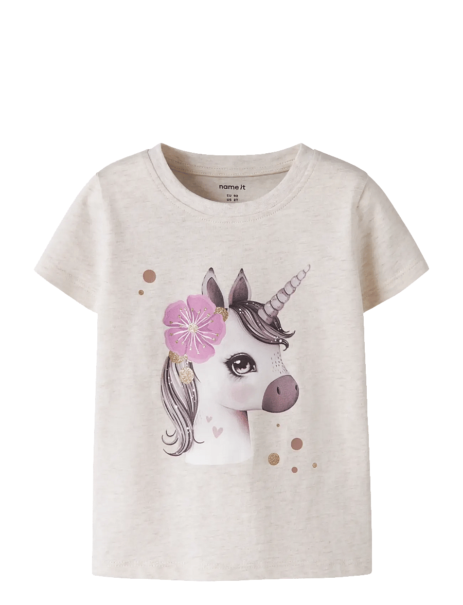 name it - NMFJALISARA SS TOP - lühikeste varrukatega t-särgid - peyote melange - 0