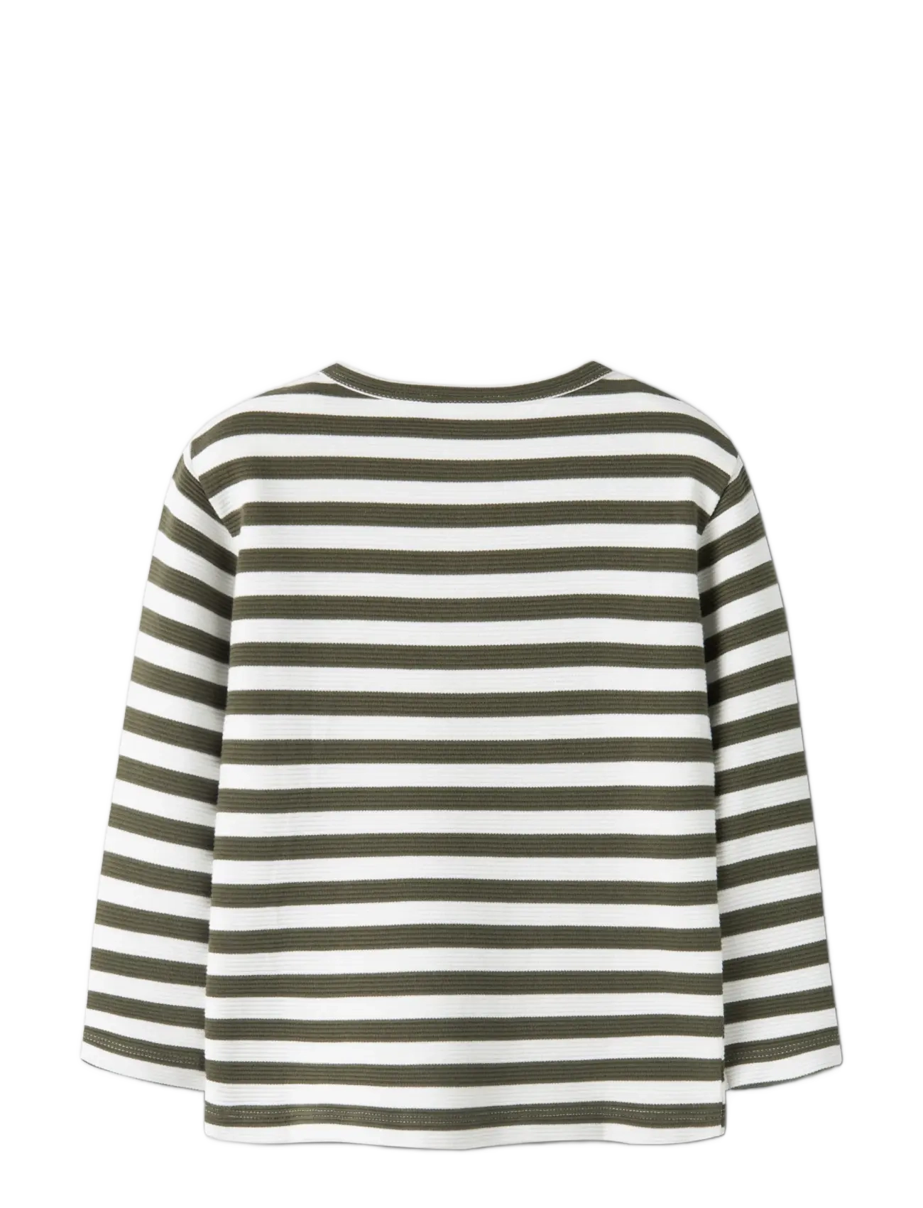name it - NMMNILES LS NREG GRANDAD TOP - pikkade varrukatega t-särgid - olive night - 1