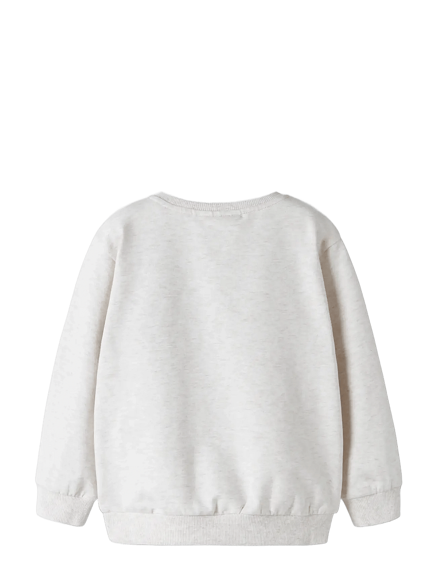name it - NMFABARA HELLOK NREG SWEAT BRU NOOS SKY - sweatshirts - peyote melange - 1