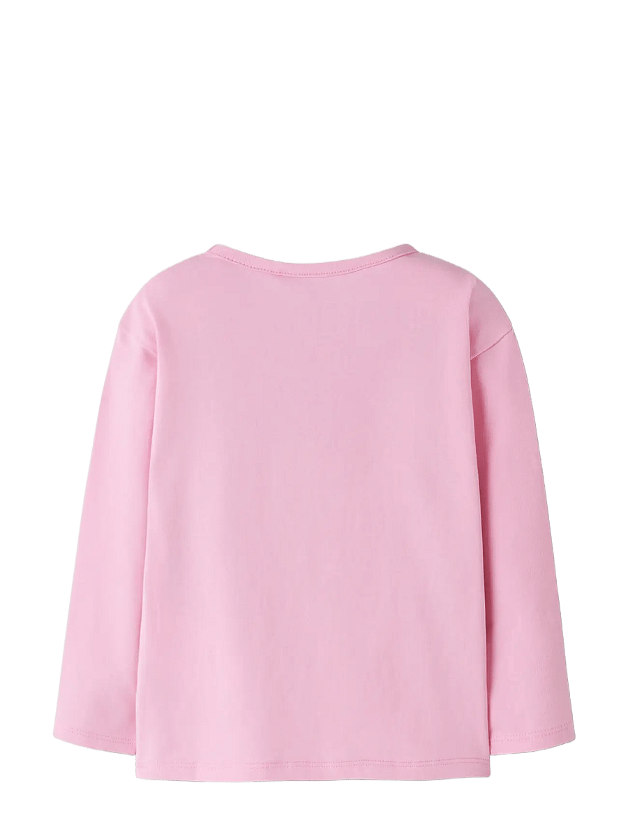 name it - NMFABLINA HELLOK LS NREG TOP SKY - begonia pink - 1