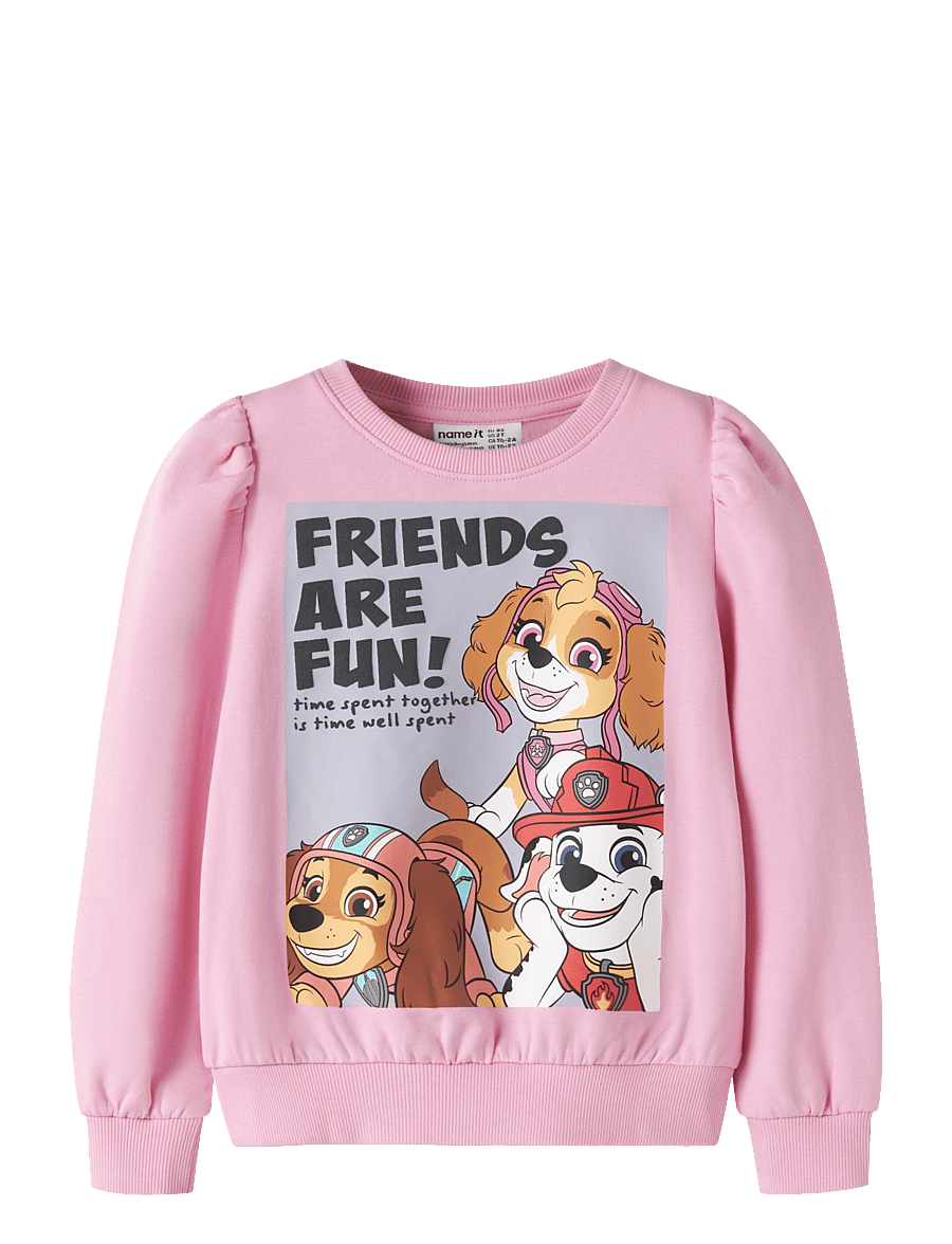 name it - NMFARINA PAW SWEAT BRU CPLG - begonia pink - 0