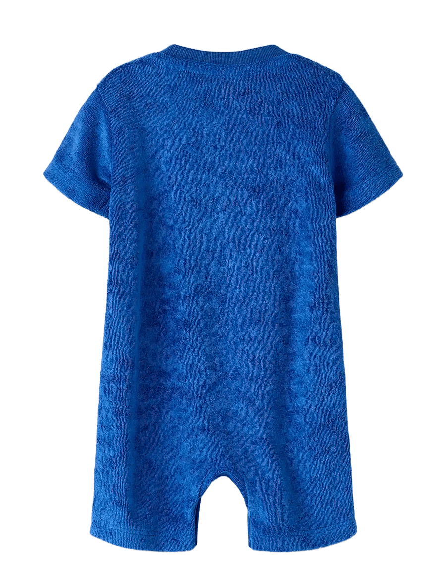 name it - NBMHELMUTT SS TERRY SUIT - kurzärmelig - surf the web - 1