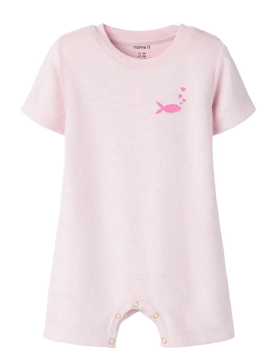 name it - NBFHILDIMAR SS TERRY SUIT - trumpomis rankovėmis - fairy tale - 0
