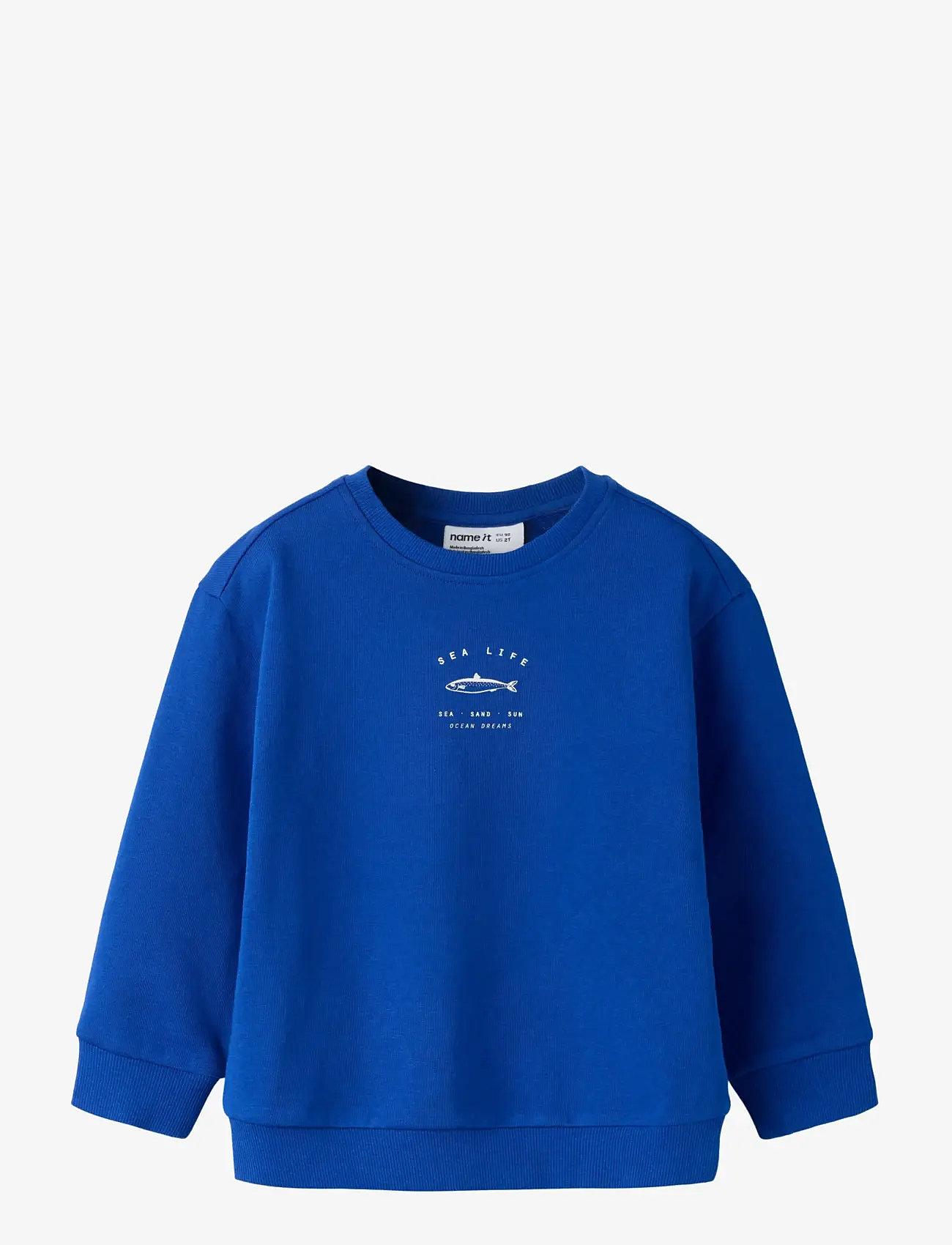 name it - NMMHADDIAN LS RLX SWE UNB BOX - sweatshirts - surf the web - 0