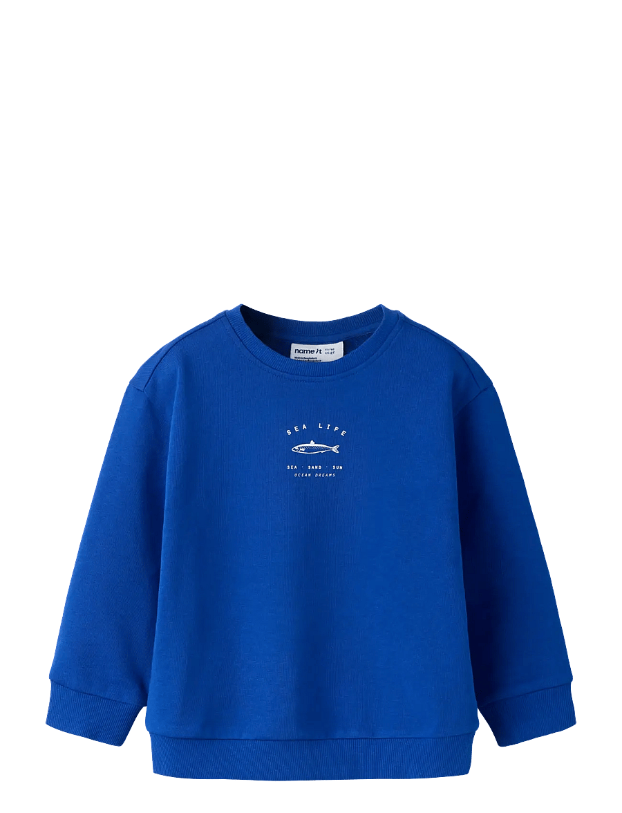 name it - NMMHADDIAN LS RLX SWE UNB BOX - sweatshirts - surf the web - 0