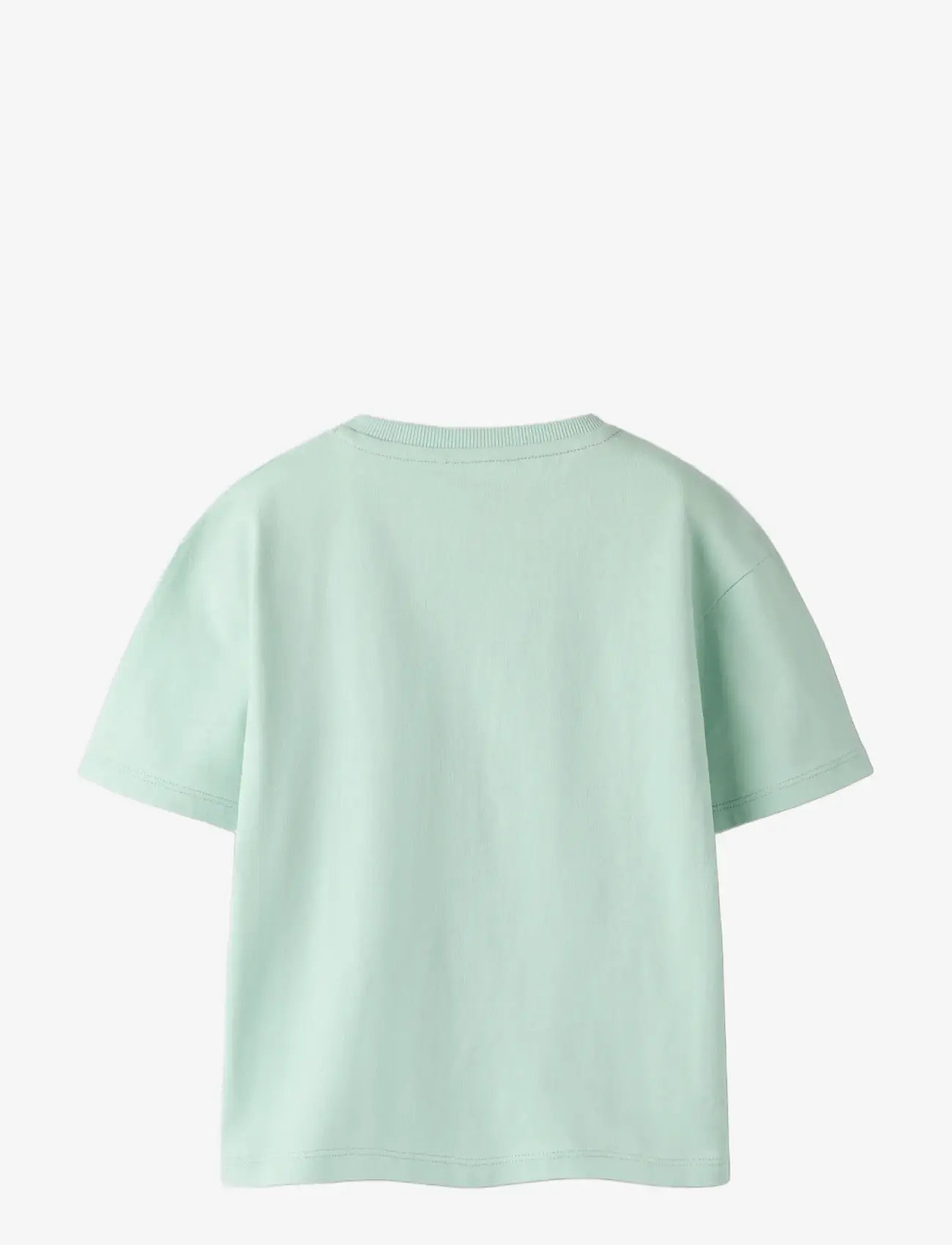 name it - NMMHADU SS RLX TOP BOX - kurzärmelige - subtle green - 1