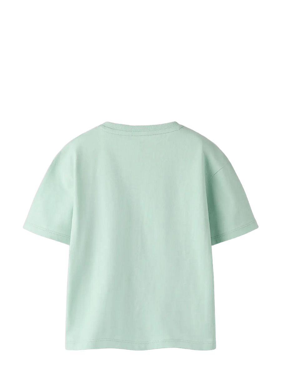 name it - NMMHADU SS RLX TOP BOX - kurzärmelige - subtle green - 2