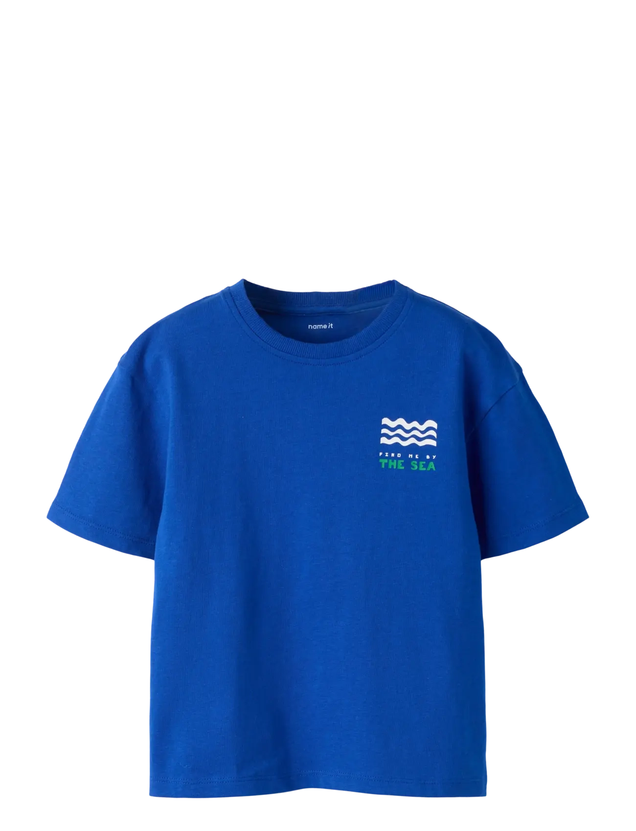 name it NMMHADU SS RLX TOP BOX - Tops - SURF THE WEB / blue