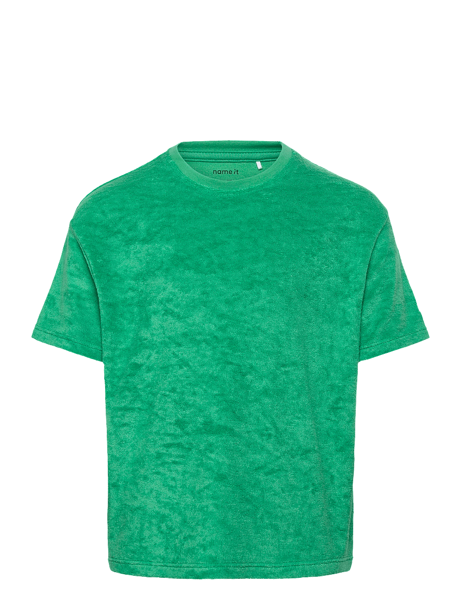 name it - NMMHUWEL SS RLX TERRY TOP - kurzärmelige - jelly bean - 1